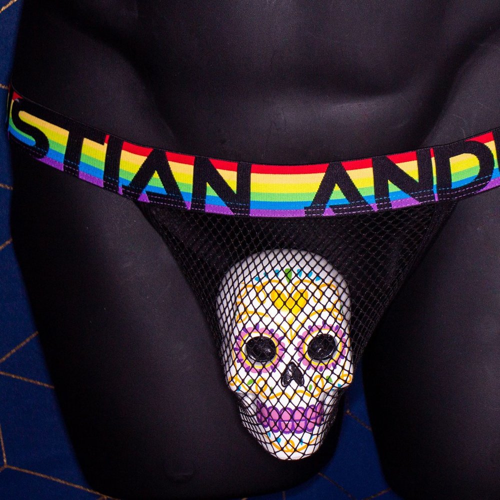 Andrew Christian Pride mesh jockstrap, M (NWT)